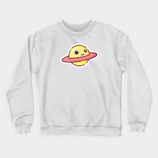 Kawaii Saturn Crewneck Sweatshirt